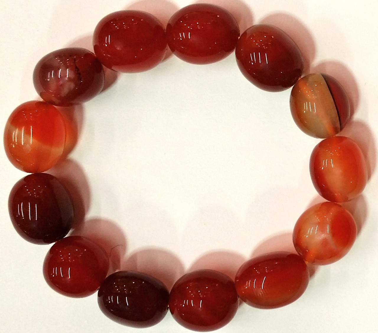 Crystal Bracelets Boulder Carnelian Awakening Lotus