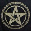 BlackWithGoldPentagram__32786