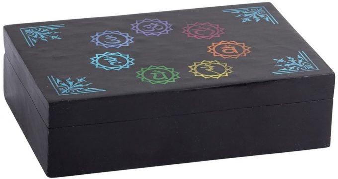 Box – Chakra Soapstone Box