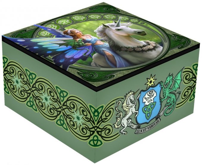 Box – Realm Of Enchantment Fairy, Unicorn & Dragon With Mirror