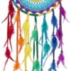 Dreamcatcher_Rainbow_Crochet_Coloured_Feathers__09103