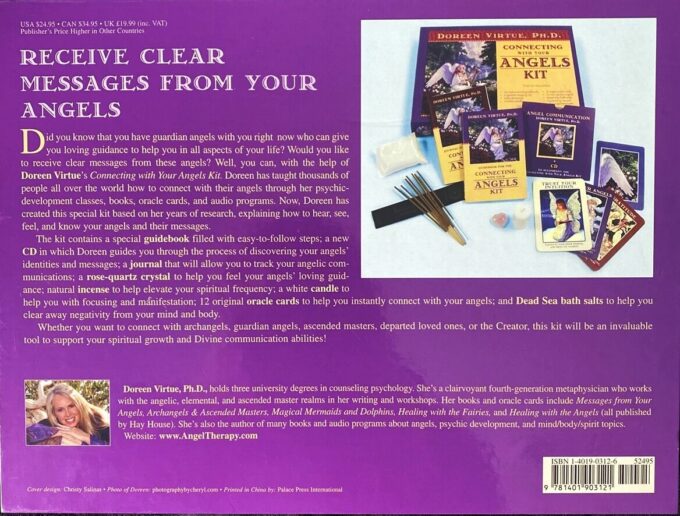 Connecting with Your Angels Kit - Back