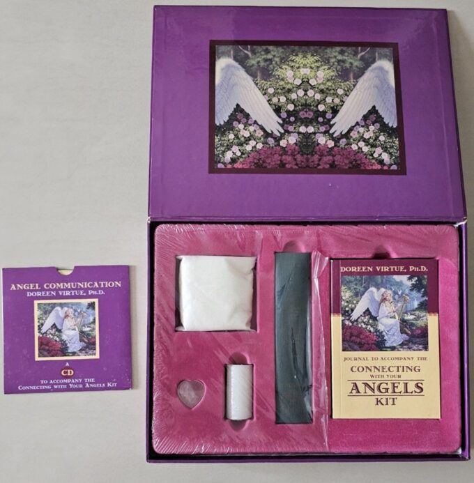 Connecting with Your Angels Kit - Inside