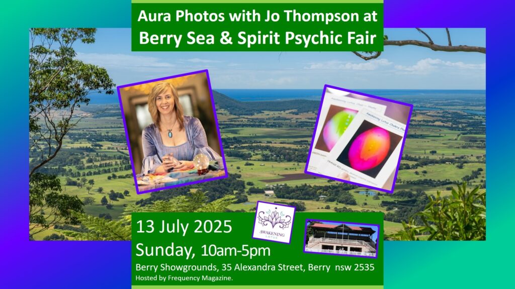 Event: Berry Sea & Spirit Psychic Fair – Aura Photos With Jo Thompson