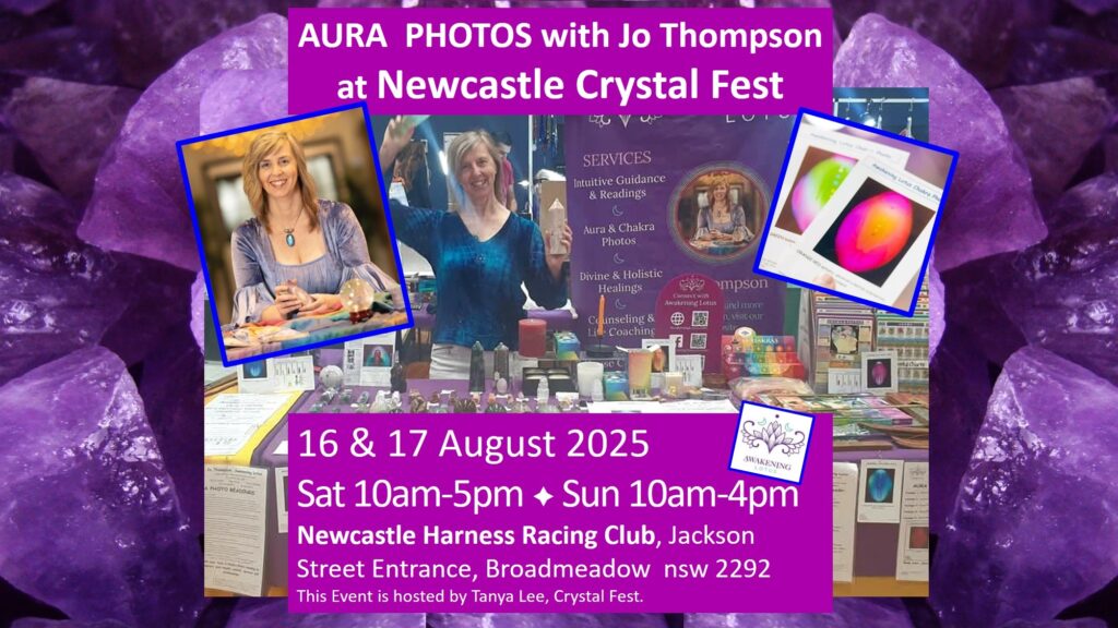 Event: Newcastle Crystal Fest – Aura Photos With Jo Thompson