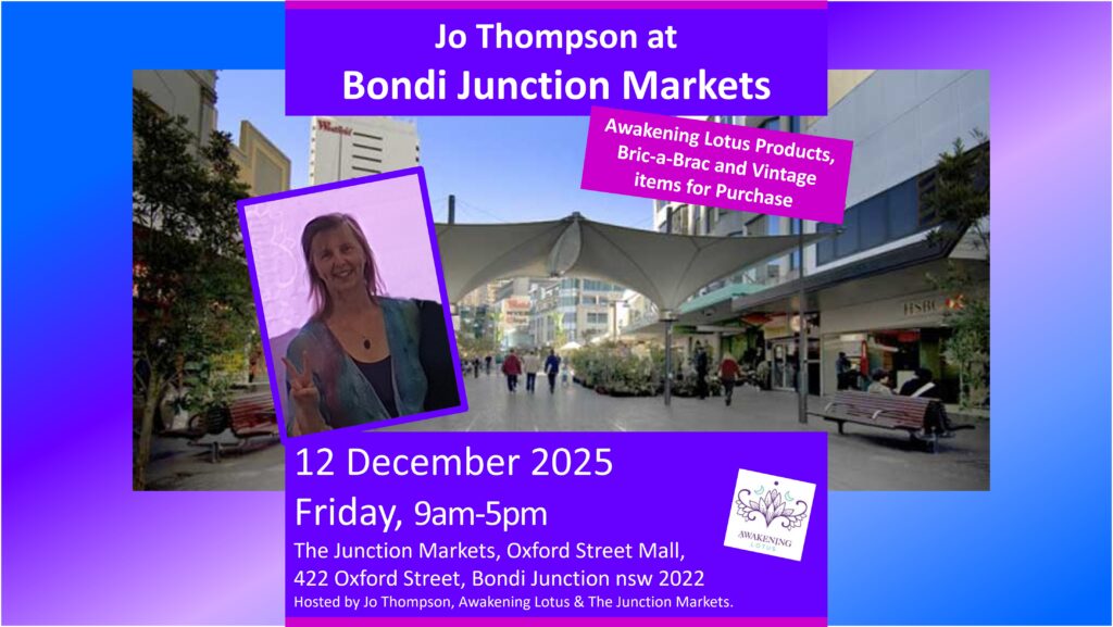 Event: Bondi Junction Markets (12 Dec 25) With Jo Thompson