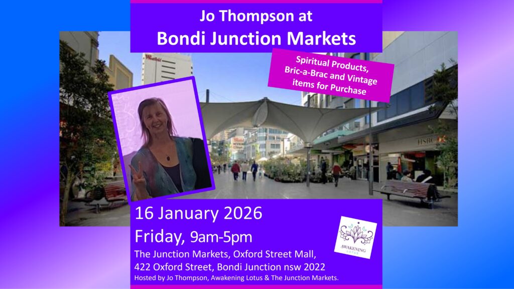 Event: Bondi Junction Markets (16 Jan 2026) With Jo Thompson