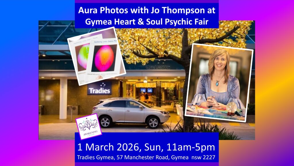 Event: Gymea Heart & Soul Expo – Aura Photos With Jo Thompson